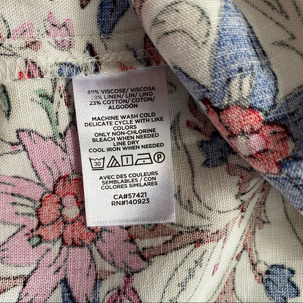 NWT Loft Spring Bloom tunic top - Picture 8 of 12